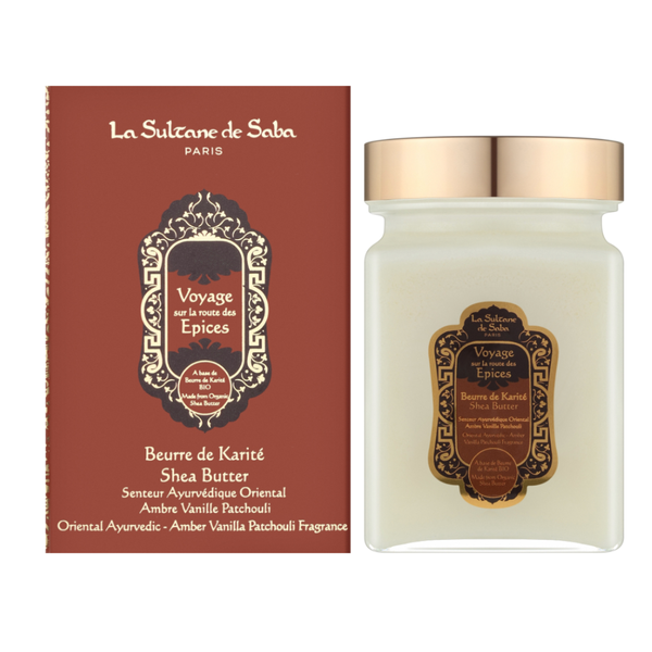 LA SULTANE DE SABA SHEA BUTTER AMBRE VANILLE PATCHOULI - Масло ши для тіла 1229 фото